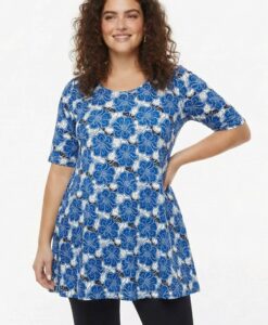 Yoek Tuniek wide bottomE | Blauw | Maat 46/48