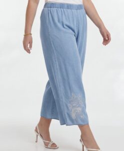 Yoek Pantalon SWEET | Licht Blauw | Maat 46/48