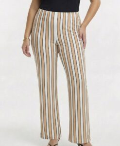 Yoek Pantalon DECOSTRIPE | Licht Bruin | Maat 38/40