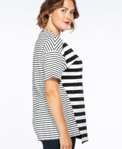 Yoek Asymmetrisch shirt | Wit | Maat 42/44