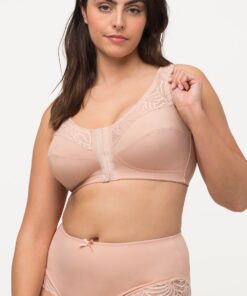 Grote Maten comfortbeha Kelly, Dames, oranje, Maat: 100C, Synthetische vezels/Elastaan, Ulla Popken