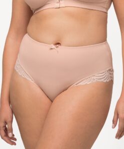 Grote Maten midi slip, Dames, oranje, Maat: 54/56, Katoen/Synthetische vezels/Elastaan, Ulla Popken