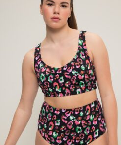 Grote Maten Bikini-top, Dames, zwart, Maat: 52, Polyester/Synthetische vezels/Elastaan, Studio Untold