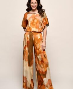 Abigail Print Top Oranje / Multi