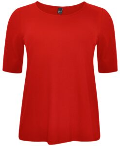 Yoek Shirt relax | Rood | Maat 58/60