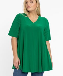 Yoek Tuniek Swing short sleeve | Groen | Maat 38/40
