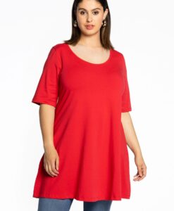 Yoek Tuniek wide bottom | Rood | Maat 42/44