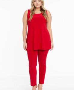 Yoek Pantalon | Rood | Maat 38/40