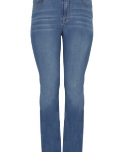 Yoek Jeans met rechte pijp | Indigo | Maat 44