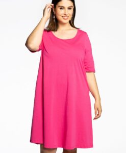 Yoek Jurk A-lijn | Roze | Maat 38/40