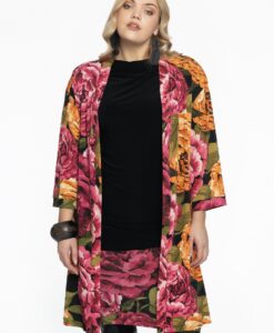 Yoek Vest PEONY | Zwart | Maat 42/44
