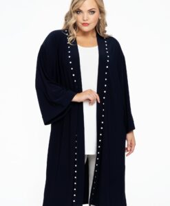 Yoek Kimono met parels | Blauw | Maat 46/48