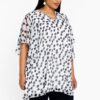 Yoek Tuniek wide bottom PEGGY | Beige | Maat 46/48