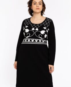 Yoek Jurk REGINA | Zwart | Maat 50/52