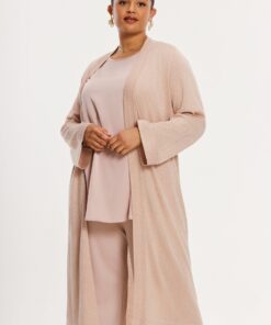Yoek Vest METALLIC | Licht Bruin | Maat 58/60