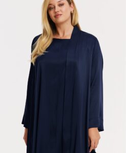 Yoek Lange kimono MORNING MUSE | Blauw | Maat 50/52