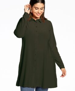 Yoek Blouse | Dark Green | Maat 38/40