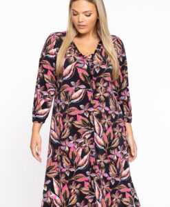 Yoek Jurk | Zwart | Maat 42/44