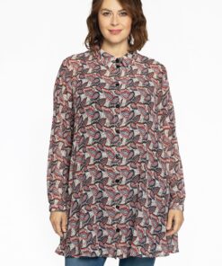 Yoek Blouse A-lijn FIESTA | Beige | Maat 58/60