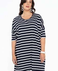 Yoek Shirt wijd | Blauw | Maat 42/44