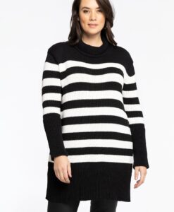Yoek Pullover | Zwart | Maat 38/40