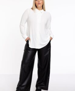 Yoek Wijde broek | Zwart | Maat 50