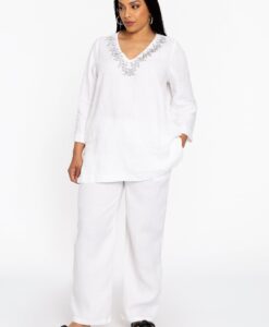Yoek Broek | Wit | Maat 54/56