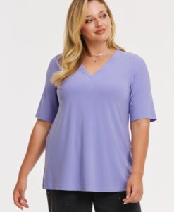 Yoek T-shirt A-lijn | Licht Paars | Maat 58/60