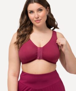 Grote Maten Bustier, Dames, rood, Maat: 85D, Synthetische vezels/Elastaan, Ulla Popken