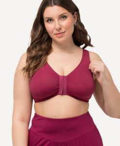 Grote Maten Bustier, Dames, rood, Maat: 85D, Synthetische vezels/Elastaan, Ulla Popken