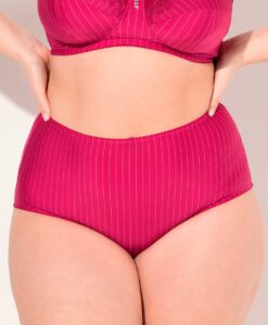 Grote Maten Midislips, Dames, roze, Maat: 46/48, Katoen/Synthetische vezels, Ulla Popken