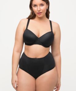 Grote Maten pantybroekje, Dames, zwart, Maat: 54/56, Katoen/Synthetische vezels/Elastaan, Ulla Popken