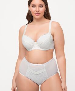 Grote Maten maxi slip, Dames, wit, Maat: 54/56, Katoen/Synthetische vezels/Elastaan, Ulla Popken