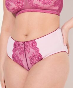 Grote Maten Midislip, Dames, roze, Maat: 58/60, Katoen/Synthetische vezels/Elastaan, Ulla Popken