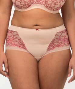 Grote Maten Hipster, Dames, oranje, Maat: 58/60, Katoen/Synthetische vezels/Polyester, Ulla Popken