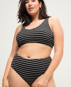 Grote Maten Bikinibroekje, Dames, zwart, Maat: 54, Polyester/Synthetische vezels, Studio Untold