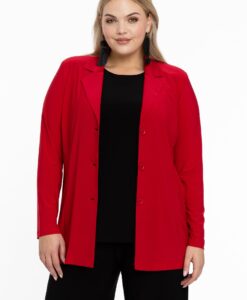 Yoek Blazer kort | Rood | Maat 42/44