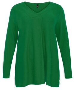 Yoek Trui met V-hals | Groen | Maat 46/48