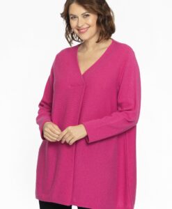 Yoek Trui met V-hals | Roze | Maat 46/48