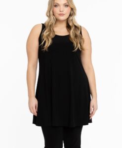 Yoek Top wide bottom | Zwart | Maat 42/44