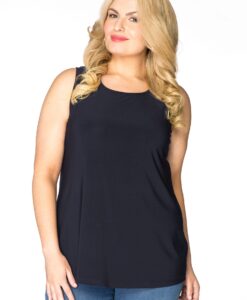 Yoek Top relax fit | Blauw | Maat 38/40