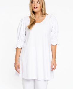Yoek Tuniek wide bottom | Wit | Maat 42/44