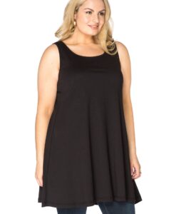 Yoek Top wide bottom | Zwart | Maat 42/44