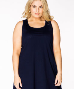 Yoek Top flare | Blauw | Maat 46/48
