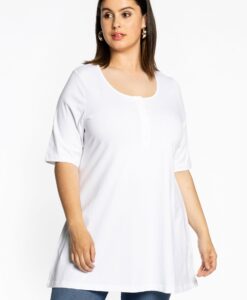 Yoek Tuniek flare fit | Wit | Maat 38/40