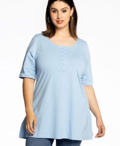 Yoek Tuniek flare fit | Licht Blauw | Maat 38/40