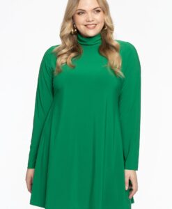 Yoek Tuniek met col wide bottom | Groen | Maat 58/60