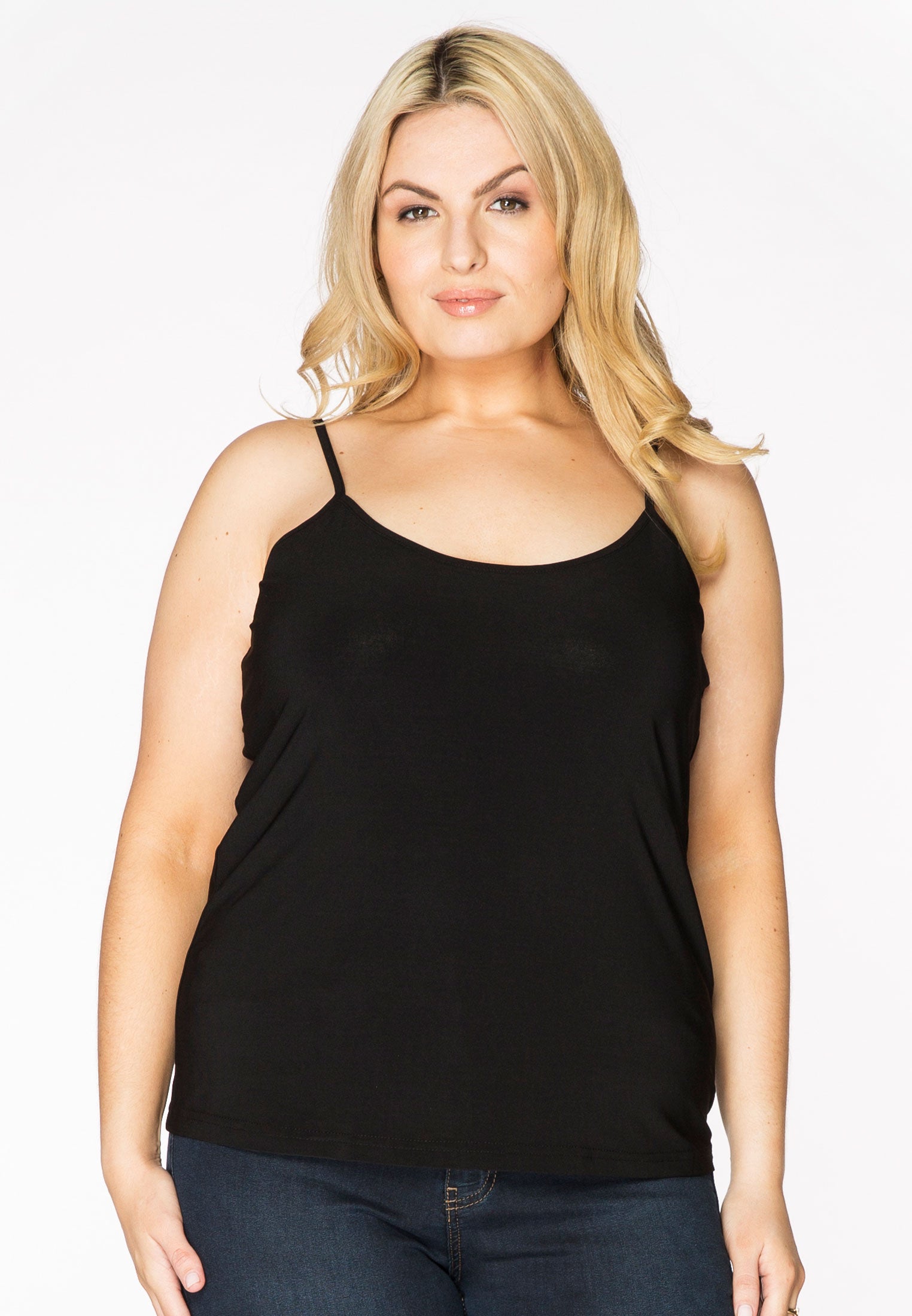 Yoek Singlet micrope | Zwart | Maat 38/40