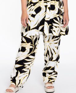 Yoek Broek PALMIER | Zwart | Maat 50/52