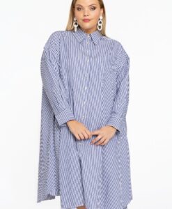 Yoek Jurk RIGA | Blauw | Maat 38/40
